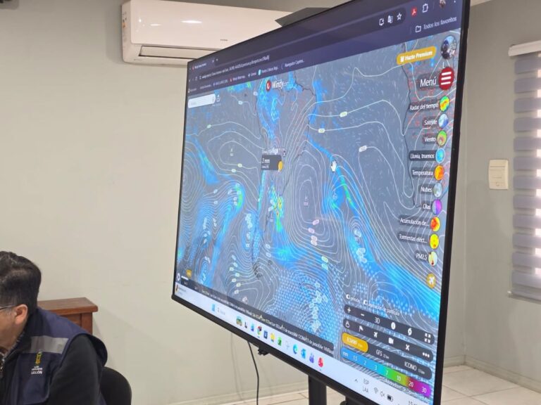 COMITÉ DE EMERGENCIA LOCAL EVALÚA IMPACTO DEL FRENTE CLIMÁTICO