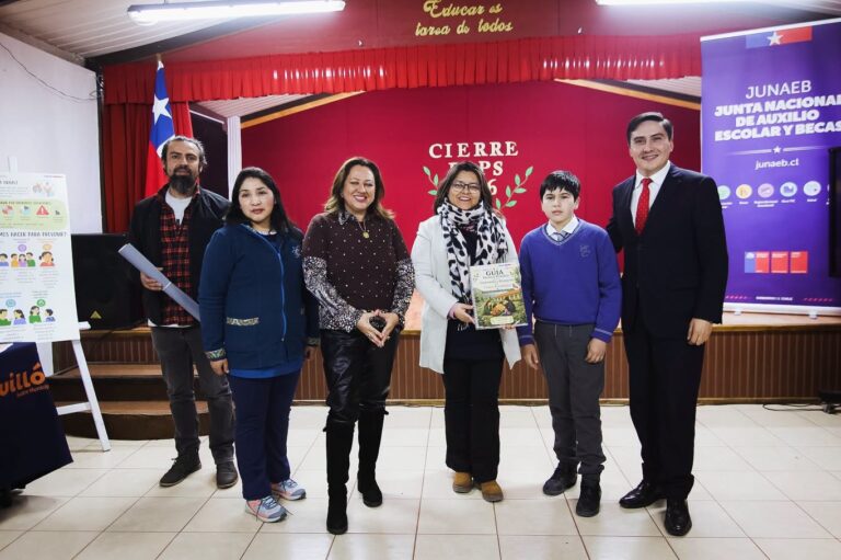 EXITOSO CIERRE DEL DISPOSITIVO DE APOYO PSICOSOCIAL DE JUNAEB EN QUILLÓN
