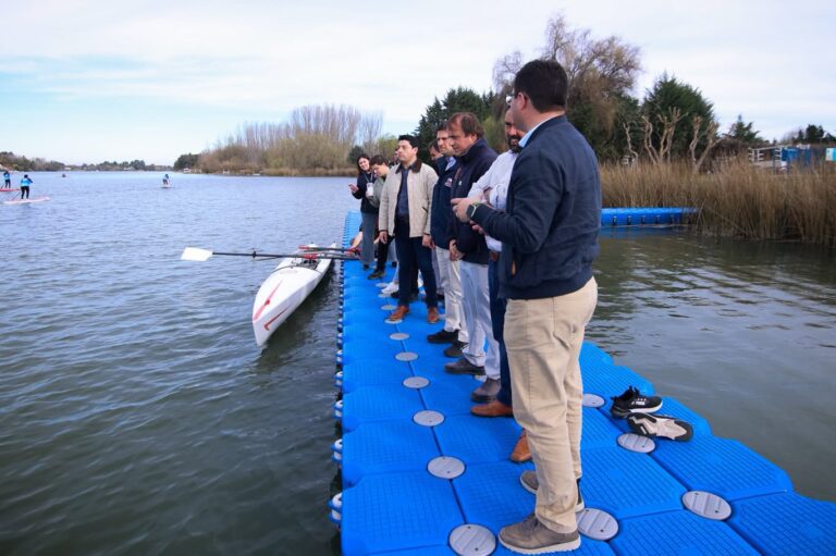 MINISTRO DEL DEPORTE VISITÓ QUILLÓN Y CONOCIÓ EL DESARROLLO DE SUS PROGRAMAS DEPORTIVOS.