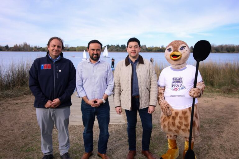 MINISTRO DEL DEPORTE VISITÓ QUILLÓN Y CONOCIÓ EL DESARROLLO DE SUS PROGRAMAS DEPORTIVOS.