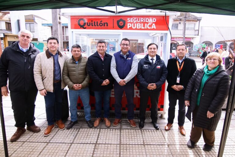 MÁS SEGURIDAD Y CERCANÍA: INAUGURAMOS UN NUEVO PUNTO DE SEGURIDAD PÚBLICA EN EL CENTRO DE QUILLÓN