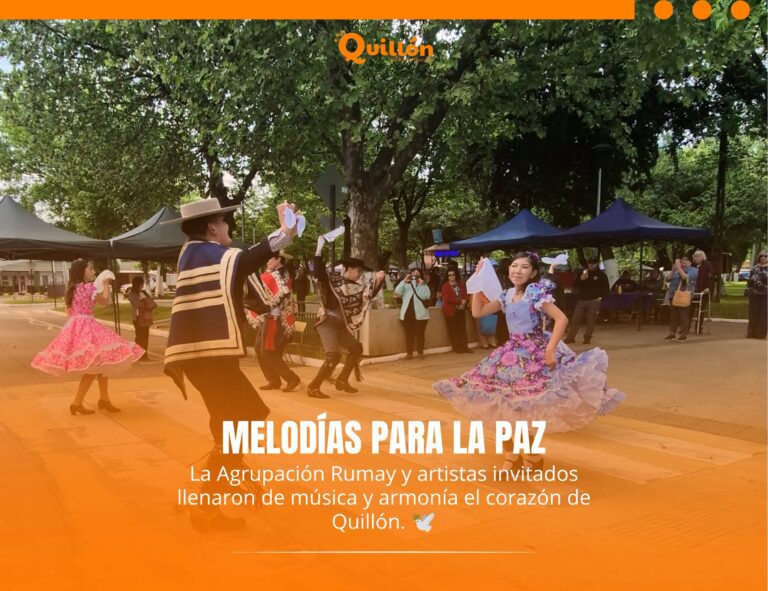¡LA MÚSICA SE UNIÓ POR LA PAZ EN QUILLÓN!